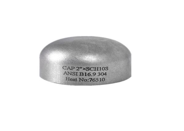 ASME B16.11 316L Triclamp Forged Pipe End Cap / Carbon Steel Pipe Fittings