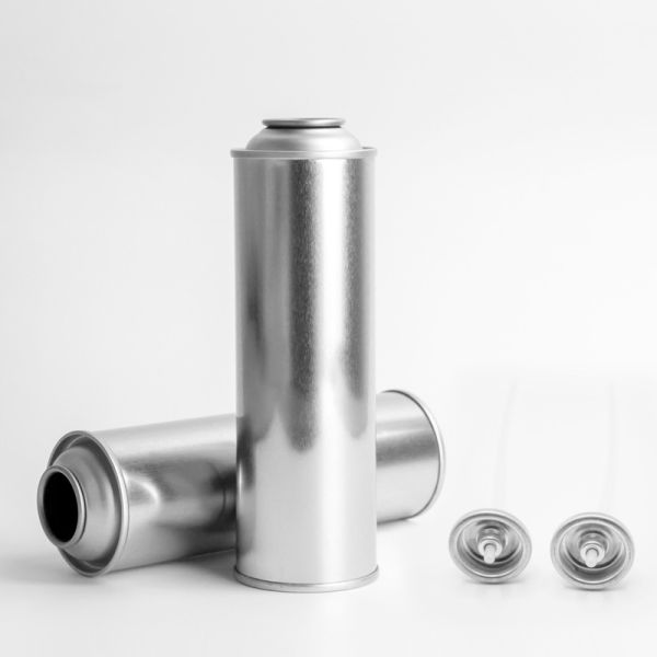 Empty 4 Color Printed Refilled Round Tinplate Butane Gas Can Cartridge Furnace with Screw Cap Sealed for Chemical Use