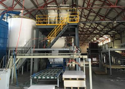 Linha de produção totalmente automático linha da placa do Mgo de produção da folha do painel do óxido de magnésio