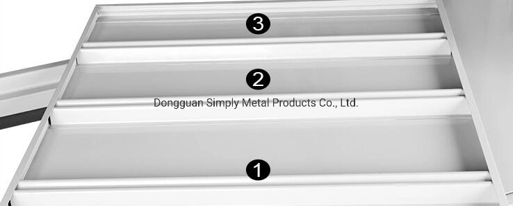 100kg Q235 Steel Metal Storage Shelves For Warehouse