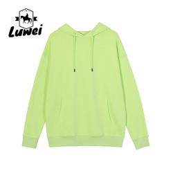 Roupas de rua personalizadas Suéter de 350g Slim Fit 100% poliéster gráfico Moletons de algodão Unisex Hoodie com bolso