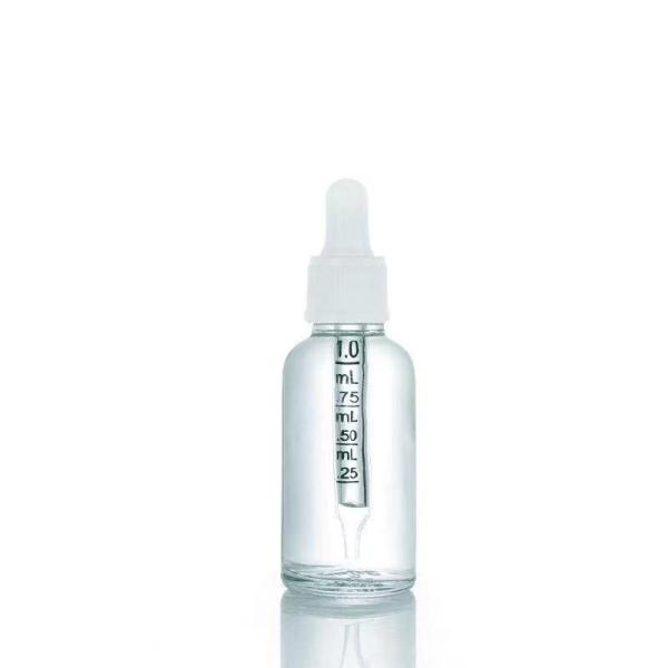 18mm Plastic Bottle Dropper and 10ml Amber Oil Glass Essential Oil Bottle for Travel or Home