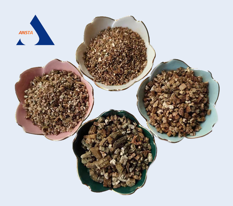 Golden Expanded Vermiculite for Horticulture 1-3mm/2-4mm/3-6mm Competitive Prices