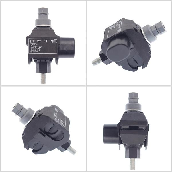 TTD Series Electrical Piercing Clamp Cable  Fire Retardant Insulating Connector