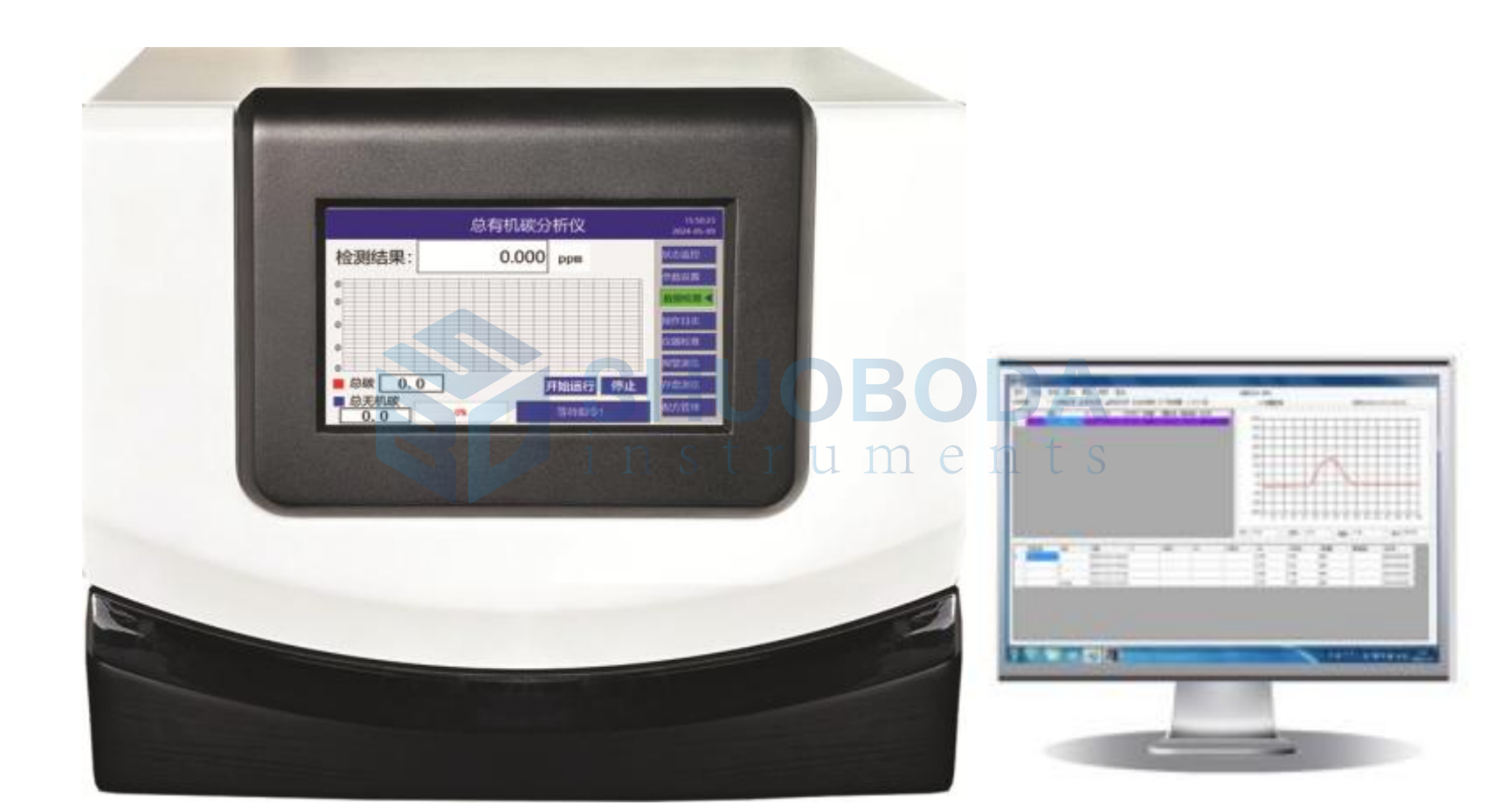 TOC-920 Film Conductivity Method  TOC Analyzer 150W Total Organic Carbon Analysis