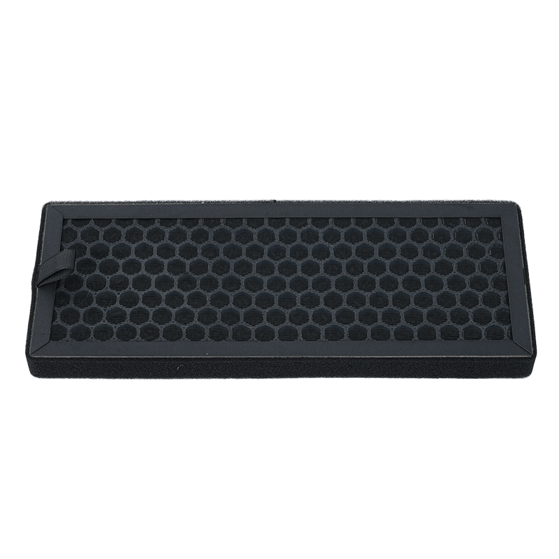 Black Activated Carbon V Bank Filters 16x25x2 Hepa Filter ODM