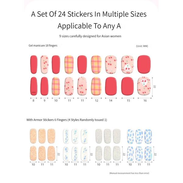 Wholesale Oem Customize Logo High Quality Full Wraps Strips Easy to Apply Semi Cured Nail Wraps Sticker