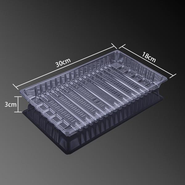 упаковка еды овоща плода свежего мяса подноса волдыря 22g упаковывая