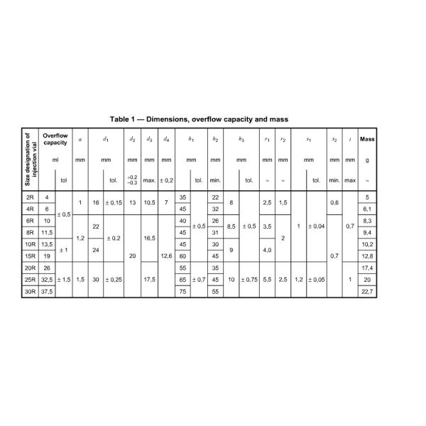 10 мл трубчатые стеклянные флаконы из боросиликатного медицинского стекла