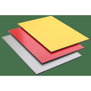 High Gloss FEVE Aluminum Composite Panel with vivid and bright colors