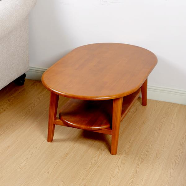 Ретро овальный NC крася журнальные столы MDF Rubberwood