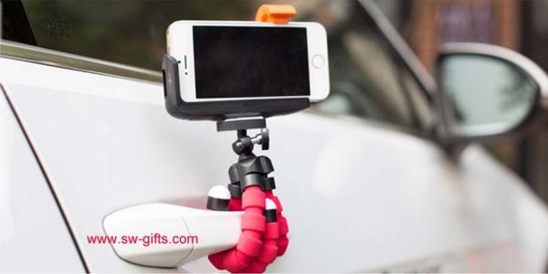 Car Phone Holder Flexible Octopus Tripod Bracket Selfie Stand Mount Monopod Styling Parts
