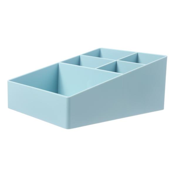 Simple PS Desktop Cosmetics Storage Box Five Compartments