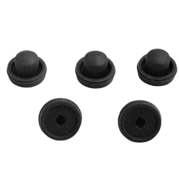 Red EPDM Round Rubber Bungs 90 Shore A NBR Plug Hole Solid