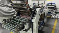 Máquina plegable de papel del control A3 de la pantalla táctil para la industria de impresión farmacéutica
