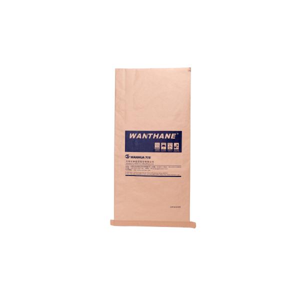 Kraft Paper Ziplock Food Grade Bags With Heat Seal Pp Woven Plastic Laminated