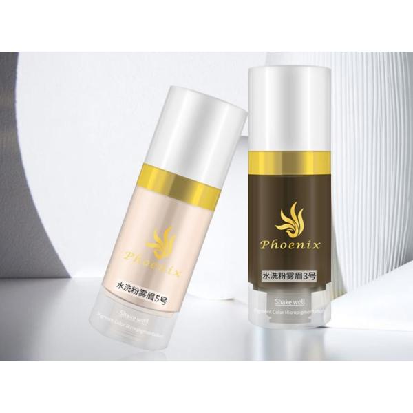 Semi постоянная губа брови краснеет инструмент макияжа цветов эмульсии пигментов смешивая