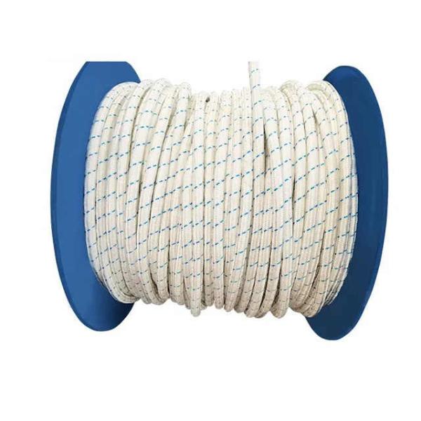 12 mm Uhmwpe doble cuerda de cubierta de trenzas para buques de marina barco yate velero cordón de amarre