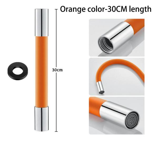 Other Bathroom Water Faucet with 360 Degree Rotatable Spout and Flexible Extension Hose