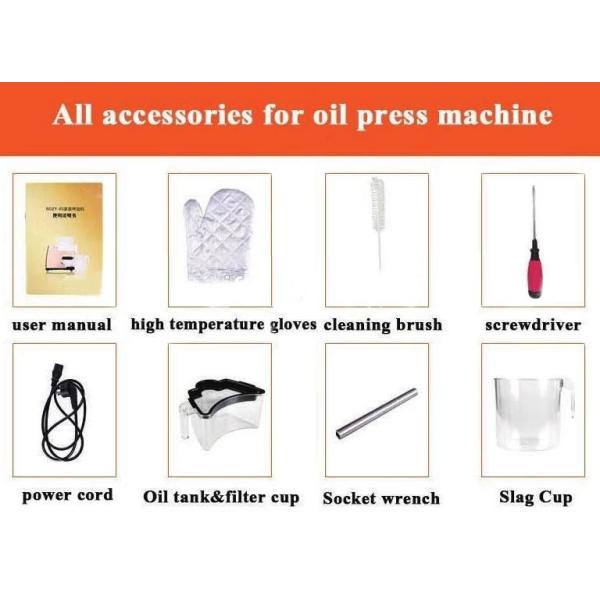 Mini household oil press machine with high quality 304 stainless steel