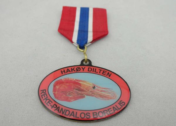 Iron / Brass / Copper / Zinc Alloy 2D or 3D Offset Printing Medal for Souvenir Gift
