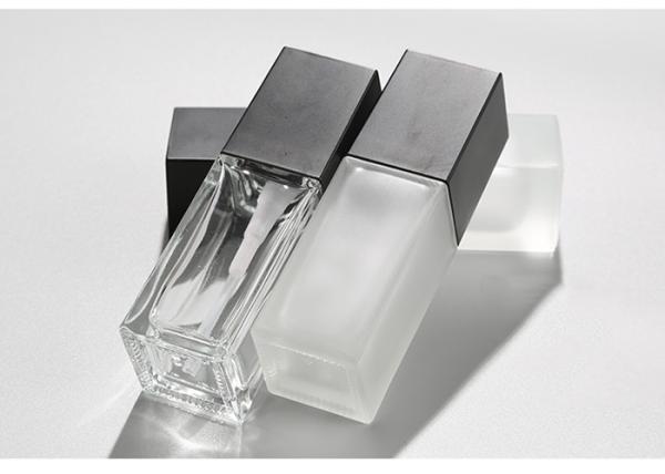 Bouteilles en verre cosmétiques de la place 30ml claire pour la base liquide de Frost