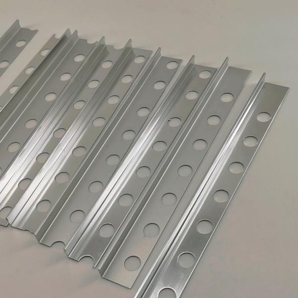 O quadrado de Matte Silver 27cm telha a guarnição de alumínio decorativa anodizada