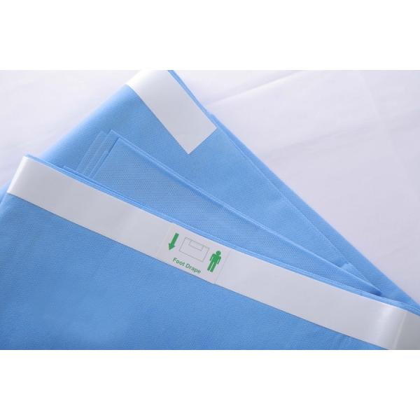 OEM Surgical Drape Pack SMS Disposable Drapes For Patients