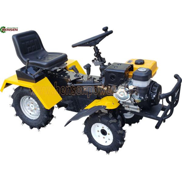 4WD Compact Tractor Reversible Plough Gasoline 18HP Mini Tractor