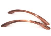L'électrodéposition Rose Gold Luxury Modern Metal moulage mécanique sous pression le double trou