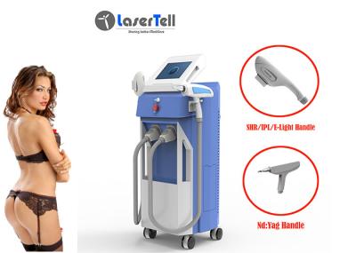 3 In 1 Nd Yag Laser IPL SHR Hair Removal Machine Vascular Treatment Body Slimming