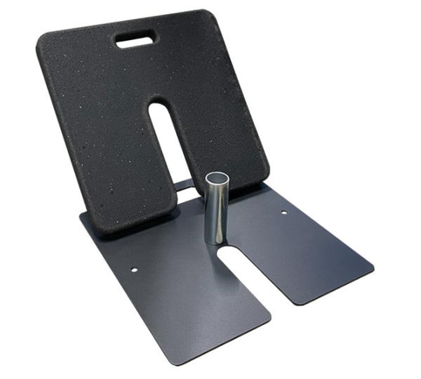 30 Lbs Rubber Base Weight 18X18X2.6 Inches Recycled Rubber Base 1.0g/cm3
