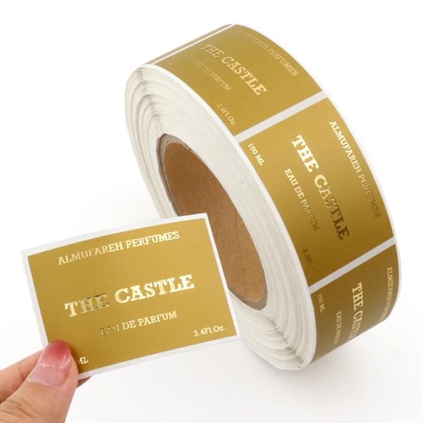 カスタマイズされた印刷デザインの粘着ラベル印刷ラベル化粧品ラベル