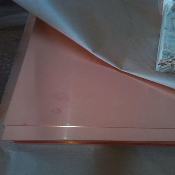 3mm Thick C10400 Copper Flat Sheets High Density 16 Oz Copper Sheet