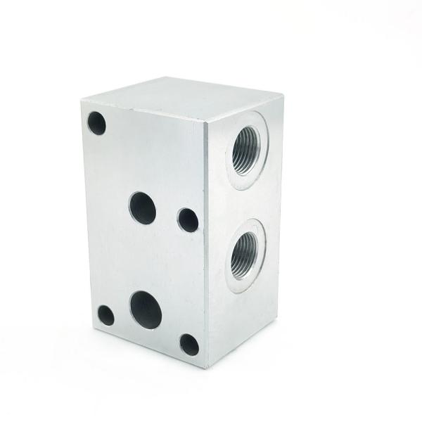 RoHS Certificado Customizado CNC Machining Bloco de cilindro hidráulico para