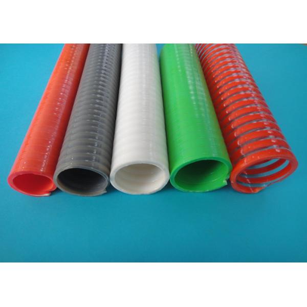 Heavy Duty Discharge Hose / PVC Water Suction Hose Abrasion Resistant