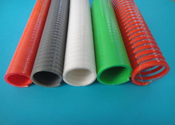 Heavy Duty Discharge Hose / PVC Water Suction Hose Abrasion Resistant