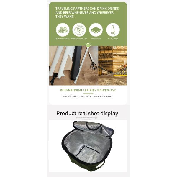 стойка водоустойчивого ведра Cookware 44x70cm Оксфорд портативная располагаясь лагерем располагаясь лагерем более крутая