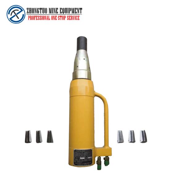 CE Bridge Erecting Machine Intelligent Tension 25 Ton Hydraulic Mono Stressing Jack