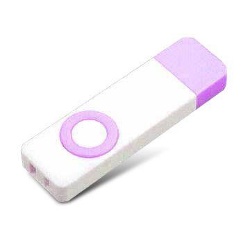 OEM 32MB, 64MB, 2GB, memorias USB promocionales simples AT-081 de 4GB USB con la carga de los datos