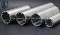 Tuyau de filtre pour puits de l'eau du fil solides solubles 316l de cale encoché pour Sugar Mills