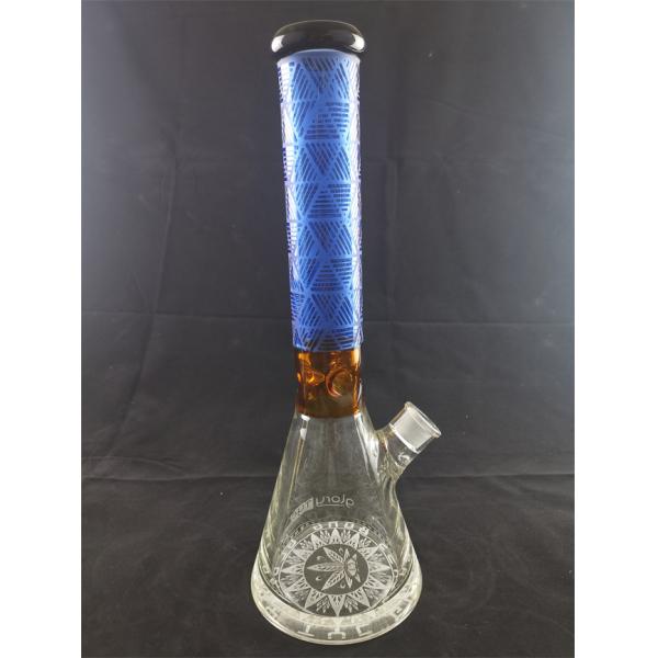 Шар уловителя 14inch 18mm льда w трубы водопровода Beaker этикеты гриба стеклянный