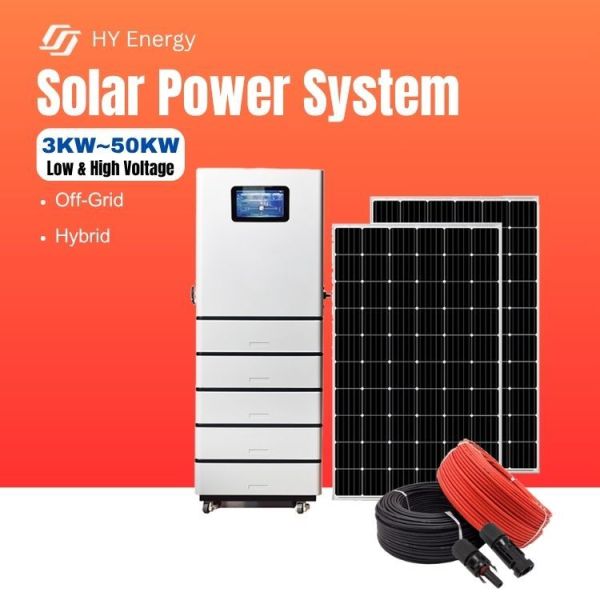 10kw All In One Solar Home Energy Storage System High Voltage Lithium Battery Off Grid And Hybrid 