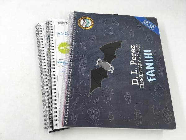 Woodfree Paper Notebook Printing Services Hard Cover Wire - O Bound Academic Monthly Planner