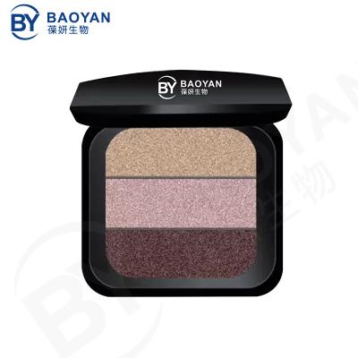 Marque de distributeur de couleurs de Matte Shimmer Natural Eyeshadow Palette 3 disponible