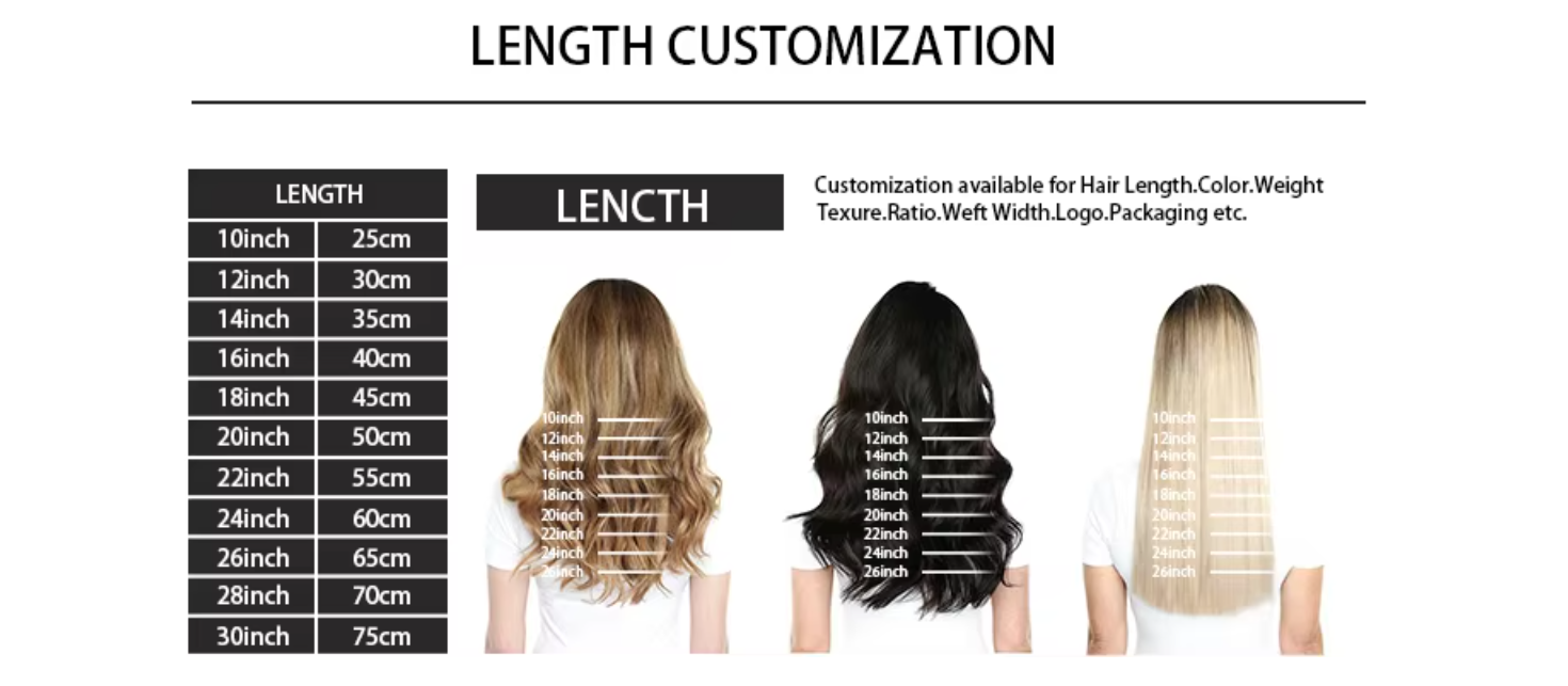 Raw Hair New Design Volume Weft Seamless Skin Weft Can Be Cut Double Drawn Genius Weft Hair Extensions