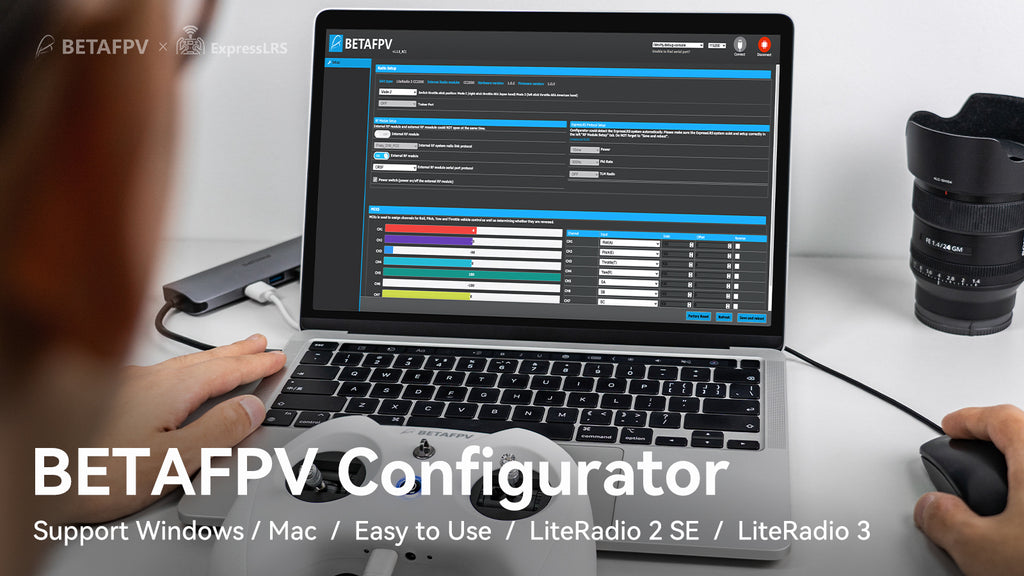 New BETAFPV LiteRadio 3 Radio Transmitter Support ExpressLRS Frsky Shadow Protocol For FPV Racing RC Drone Beginner