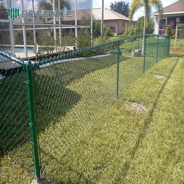 Middle School Chain Link Fence Basketball Court