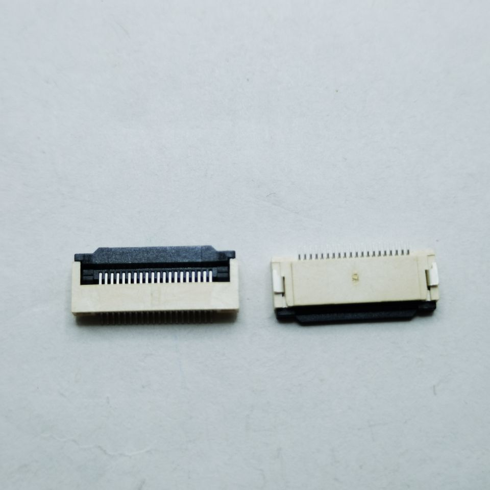 20P 0.5mm pitch FPC connector bottom contact socket Special For LCD LX-12864P