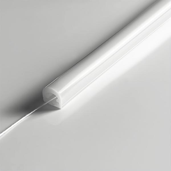 13*13mm Luces de neón LED exteriores Vista aérea Semicircular Tubo de silicona de neón LED